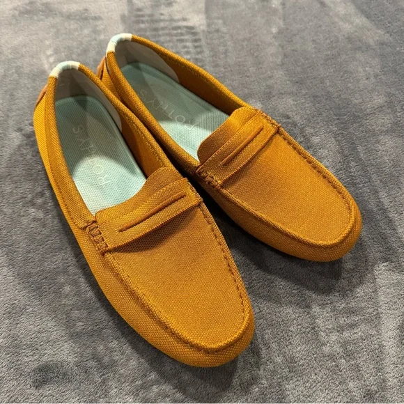 Rothy's Women’s ‘The Driver’ Cognac Slip-On Loafers - Picture 5 of 11